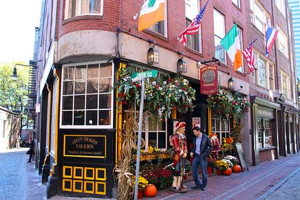 Green Dragon Tavern, one of the most historic Boston Bars